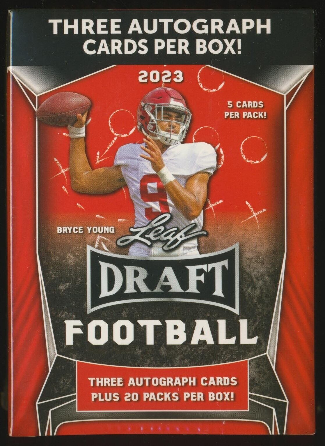 2023 Leaf Draft Football Blaster Box