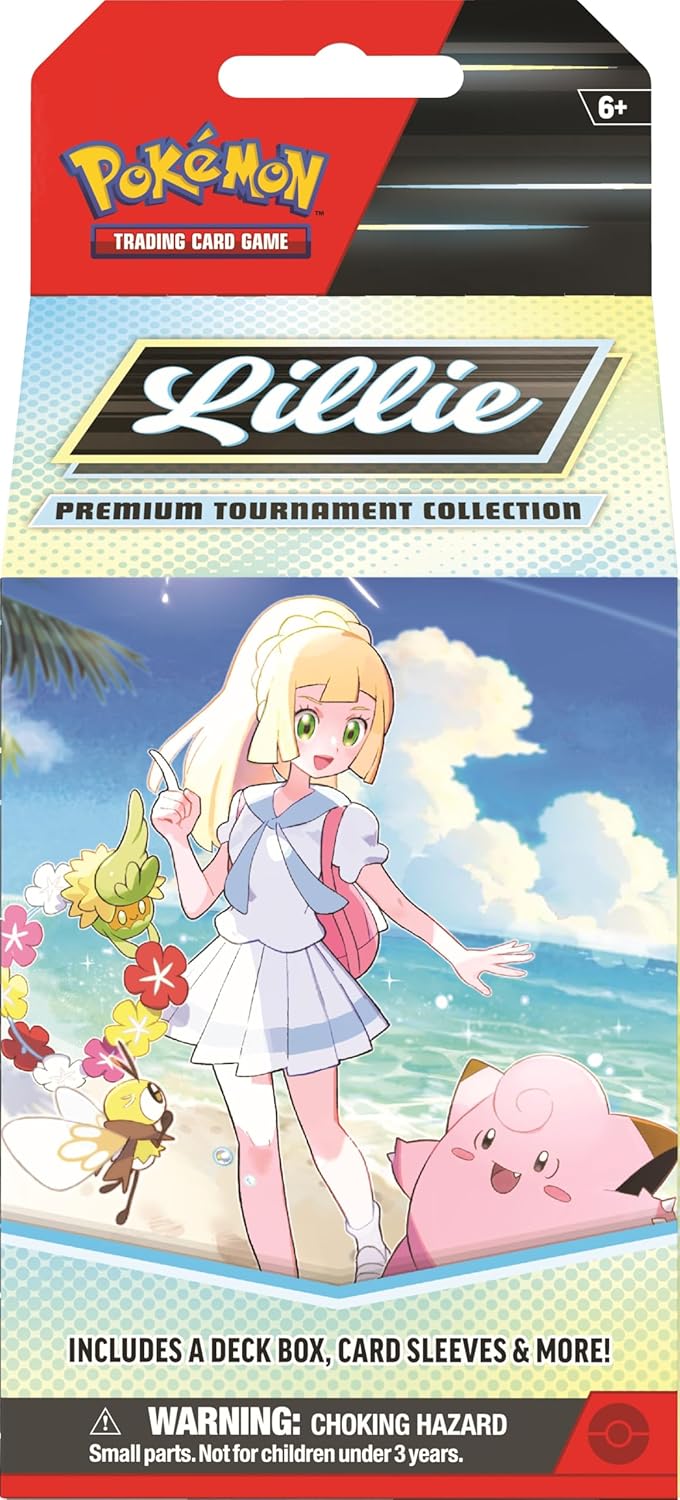 pokemon card game tcg collection file lillie Pokmon TCG: Premium Tournament Odyssey Games play and enjoy Battle Partners Collection File Set