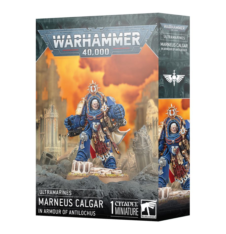 Warhammer: 40K - Marneus Calgar in Armor of Antilochus