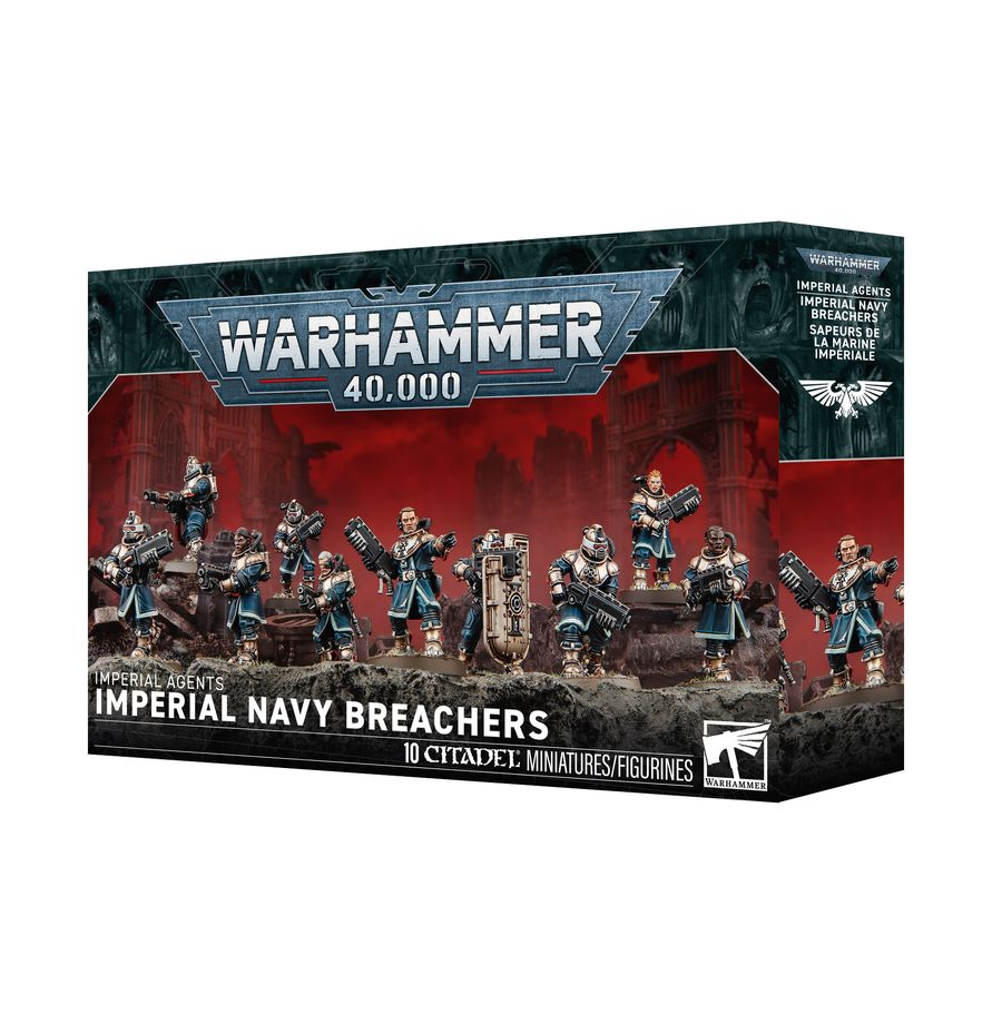Warhammer: 40k Imperial Agents- Imperial Navy Breachers