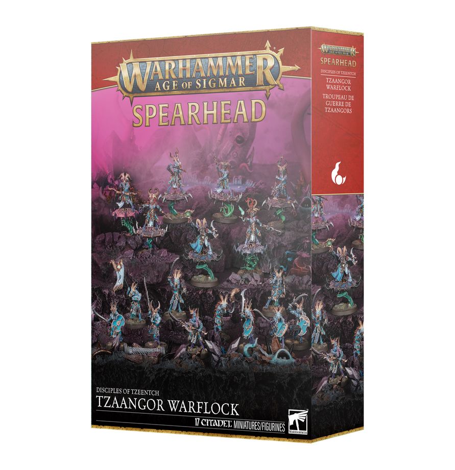 Warhammer: Age of Sigmar: Spearhead - Disciples of Tzeentch: Tzaangor Warflock