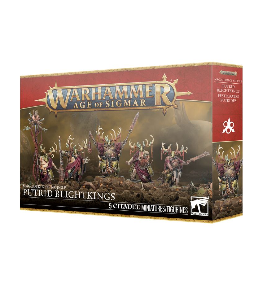 Warhammer Age of Sigmar: Maggotkin of Nurgle -Putrid Blightkings