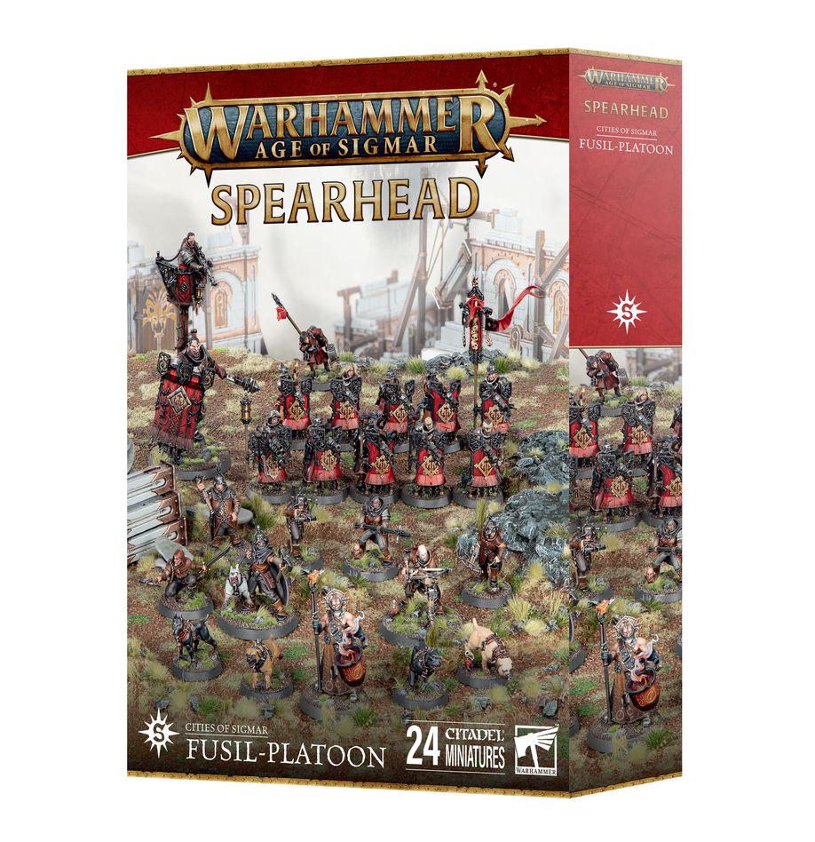 Warhammer: Age Of Sigmar -Spearhead: Cities of Sigmar – Fusil-Platoon