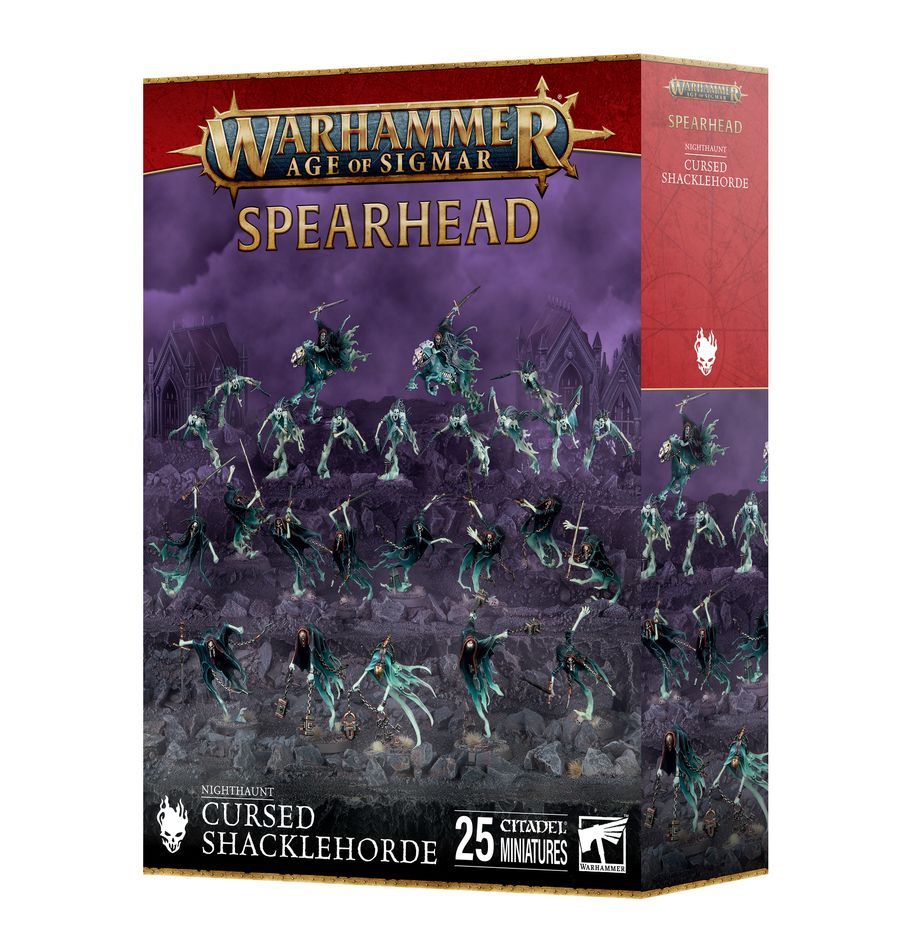 Warhammer Age of Sigmar: Spearhead: Nighthaunt - Cursed Shacklehorde