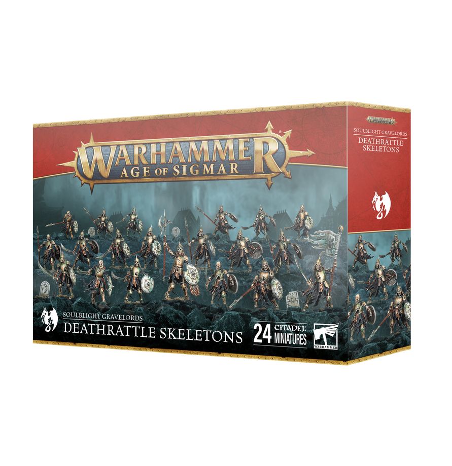 Warhammer Age of Sigmar - Soulblight Gravelords - Deathrattle Skeletons