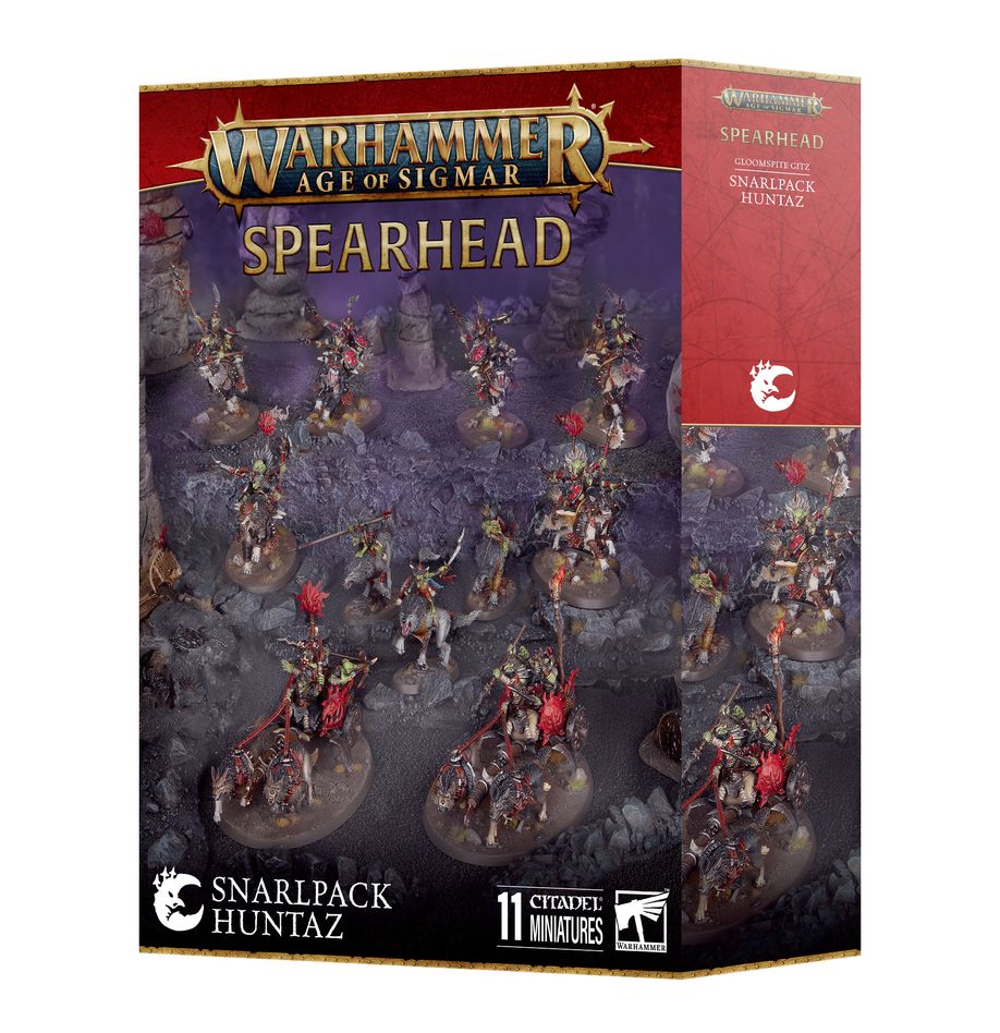 Warhammer: Age of Sigmar - Spearhead: Gloomspite Gitz Snarlpack Huntaz