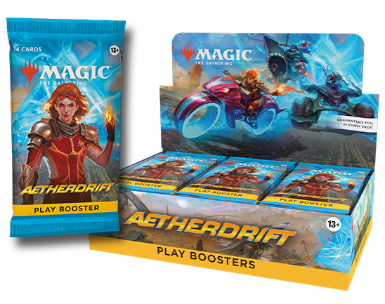 Magic the Gathering - Aetherdrift Play Booster Display