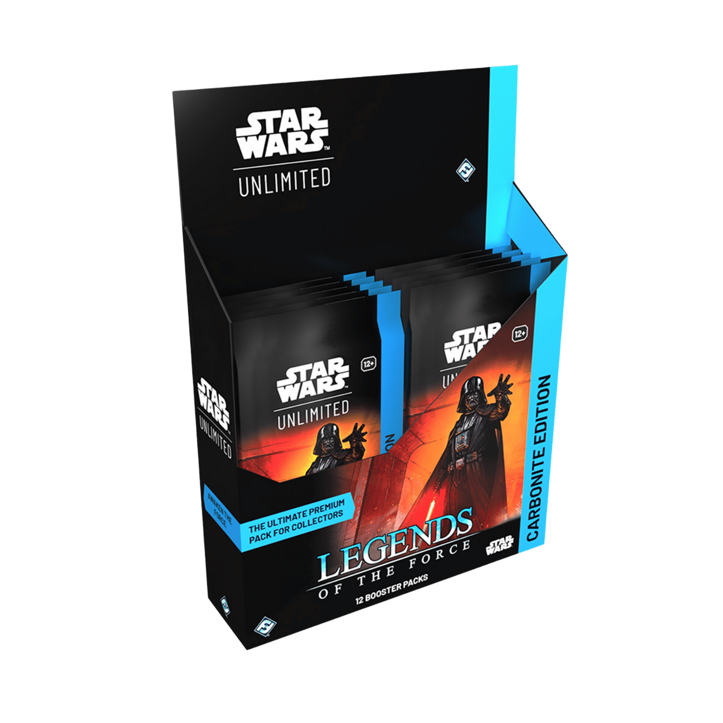Star Wars Unlimited - Legends of the Force : Booster Box (Carbonite Edition)
