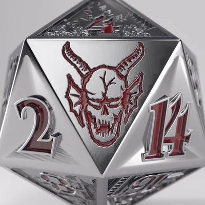 Gamegenic - Stranger Things Hellfire Club Premium Metal D20