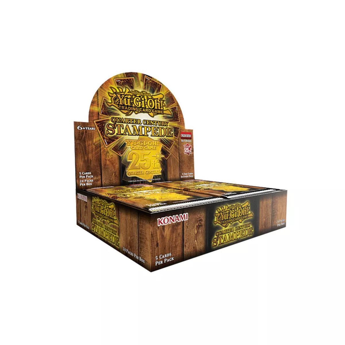 Yu-Gi-Oh! Trading Card Game: Quarter Century Stampede Display Box