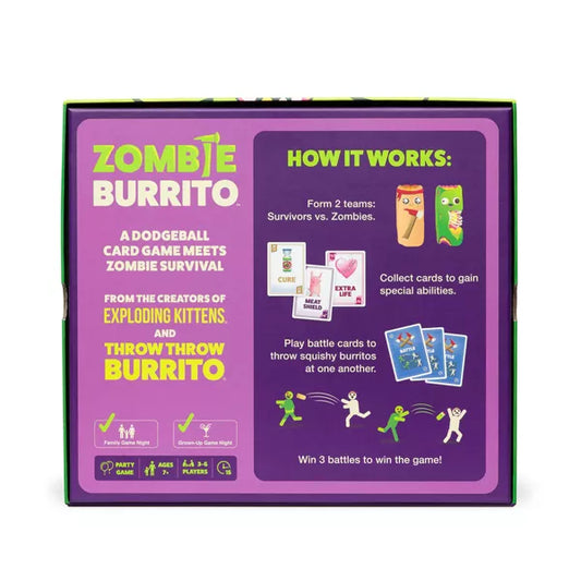 Zombie Burrito Party Game