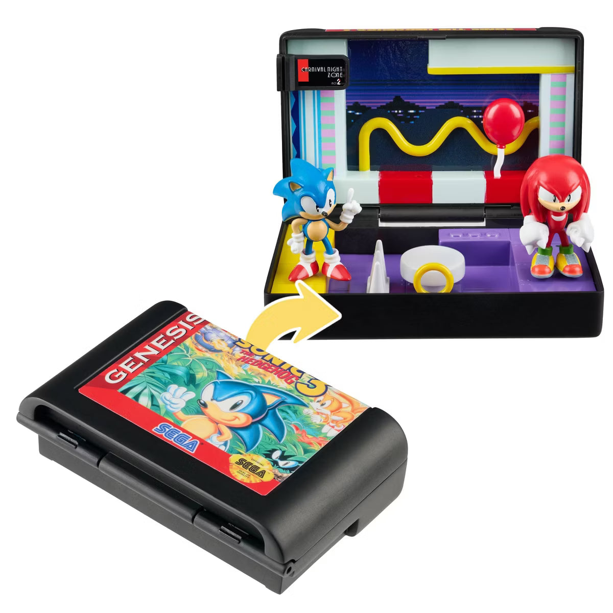 Sega Genesis - Sonic The Hedgehog 3 Carnival Night Zone Diorama