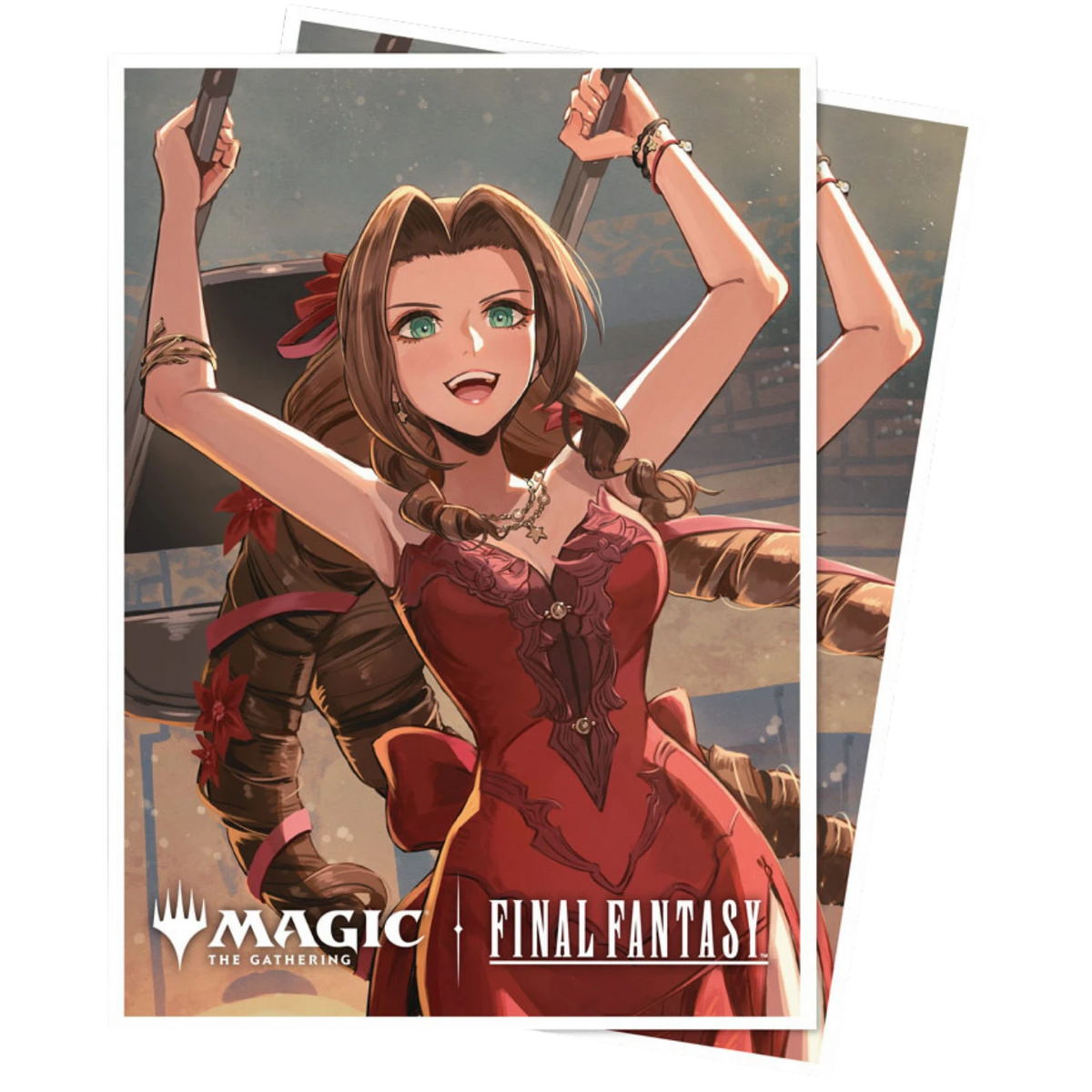 Ultra-Pro APEX Deck Protector Sleeves - Aerith Gainsborough