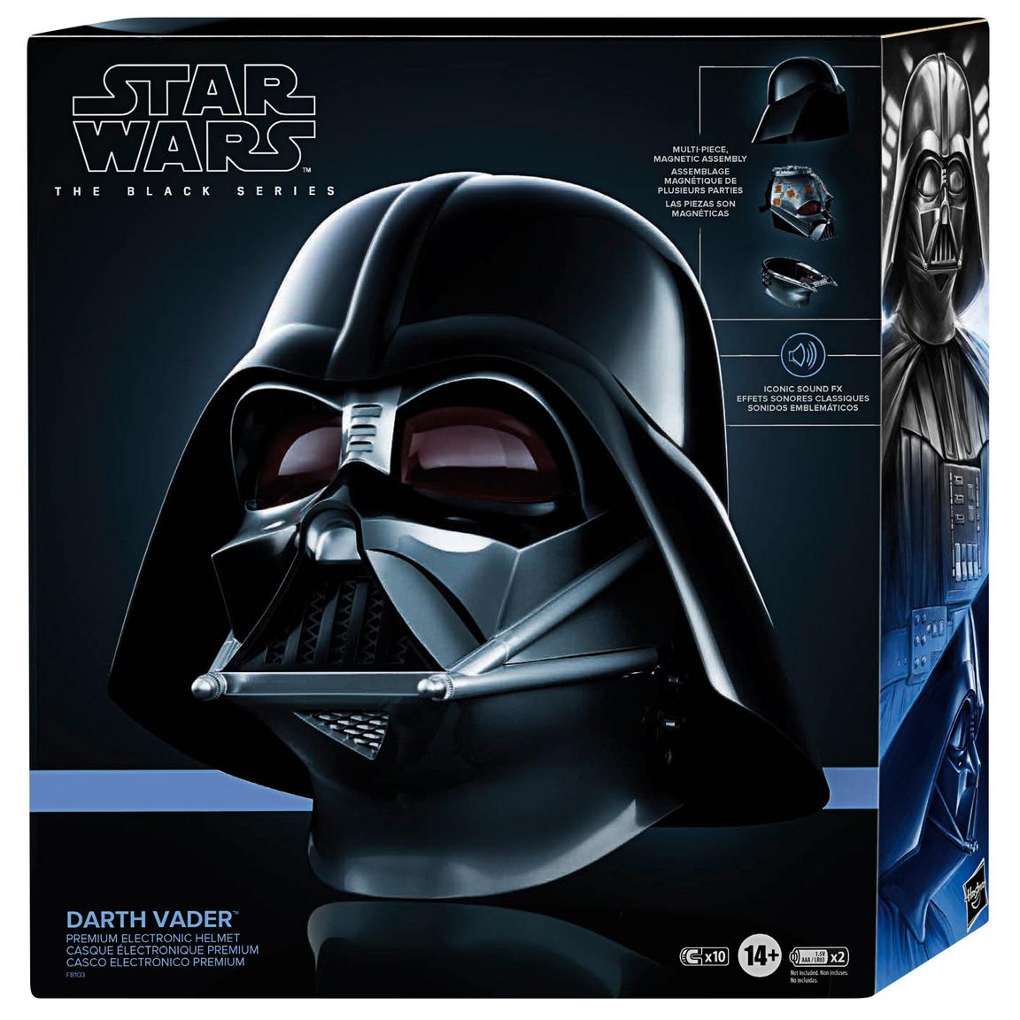 Star Wars- The Black Series - Darth Vader Premium Electronic Helmet