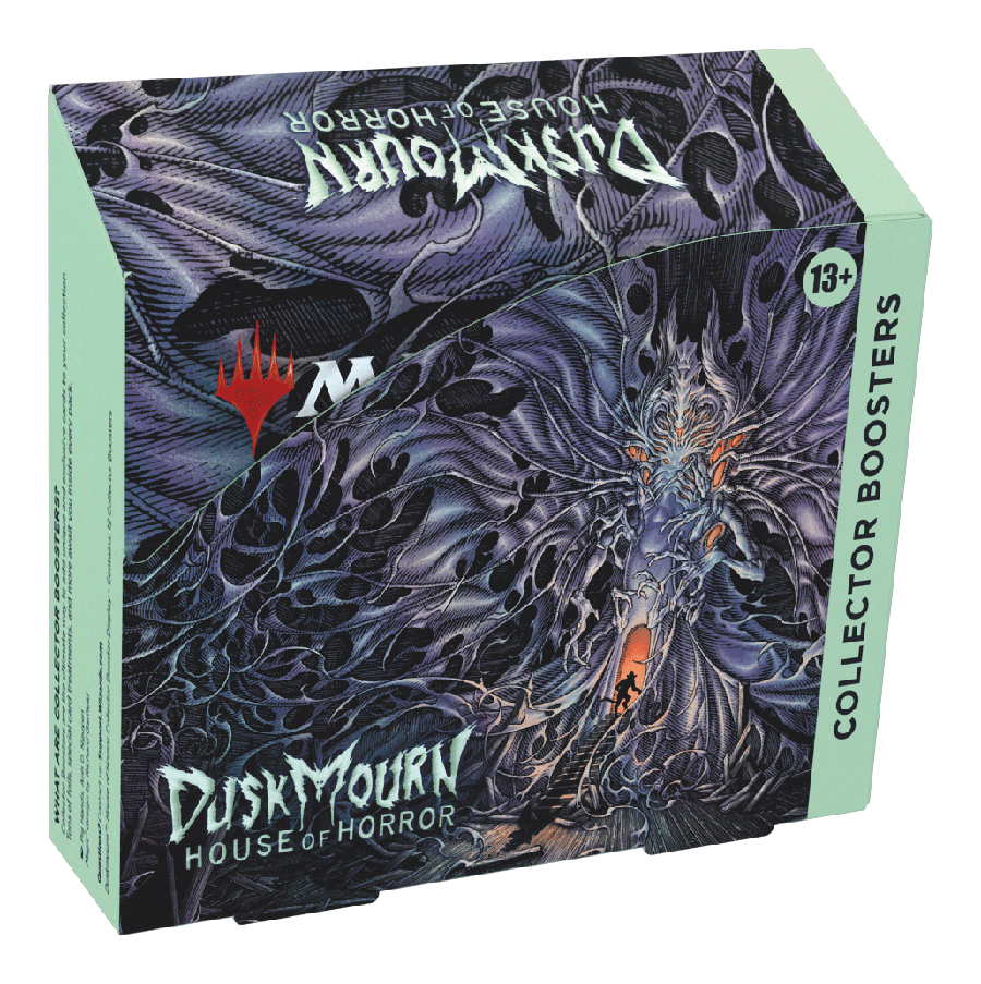 Magic the Gathering - Duskmourn: House of Horror Collector Booster Dis John's Total Ent. Magic the Gathering - Duskmourn: House of Horror Collector Booster Dis John's Total Ent.