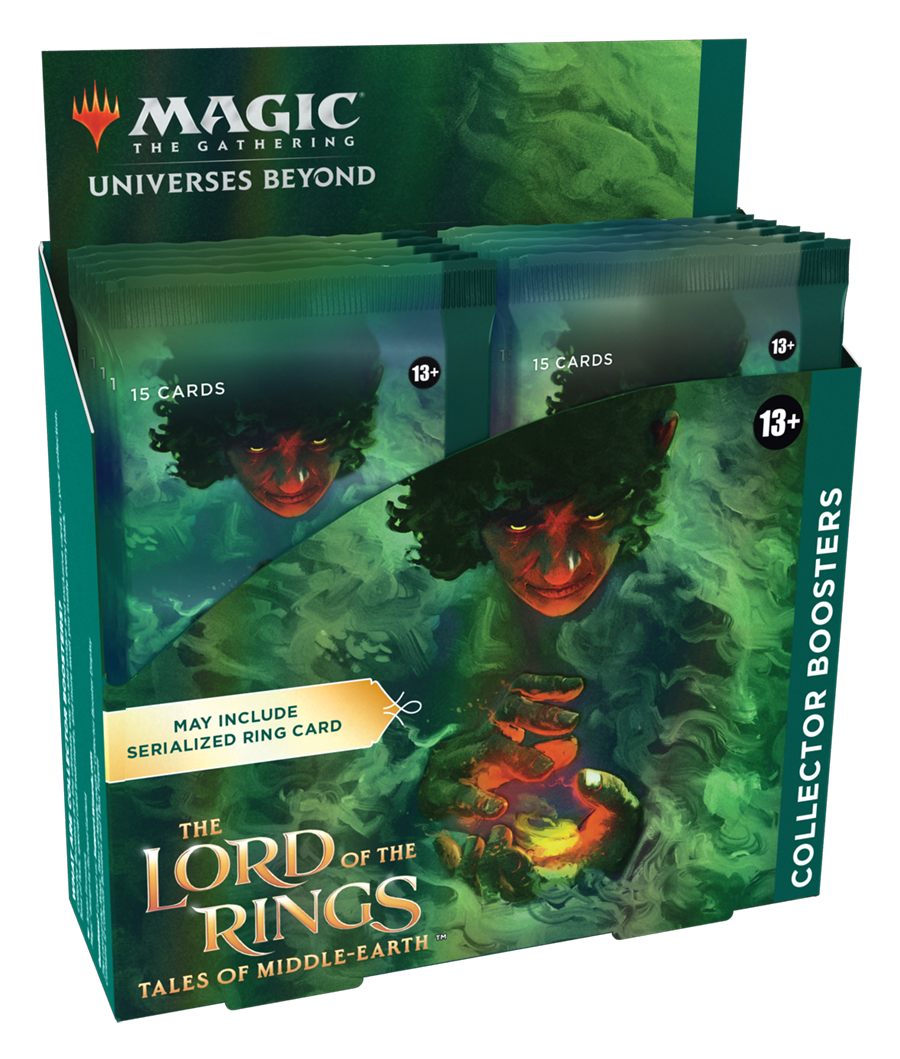 Magic: The Gathering Lord of the Rings Tales of Middle-Earth Bundle Gift  Edition - 8 Set Boosters