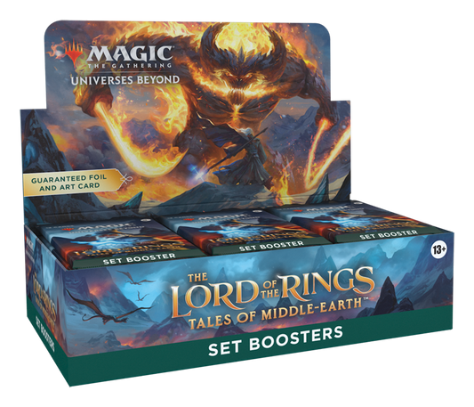 Magic the Gathering - The Lord of the Rings: Tales of Middle-earth™ Set Booster Display