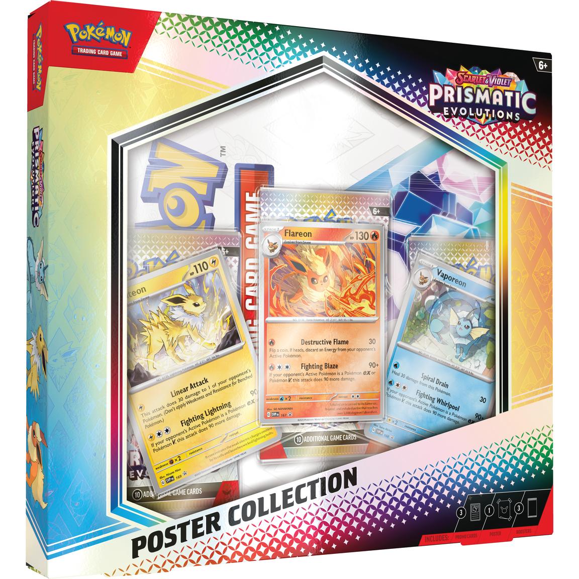 Pokemon Scarlet & Violet - Prismatic Evolutions Poster Collection Pokemon Scarlet & Violet - Prismatic Evolutions Poster Collection