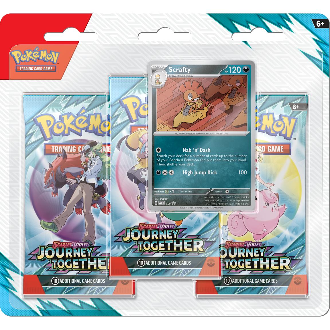 Pokemon - Journey Together 3-Pack Blister