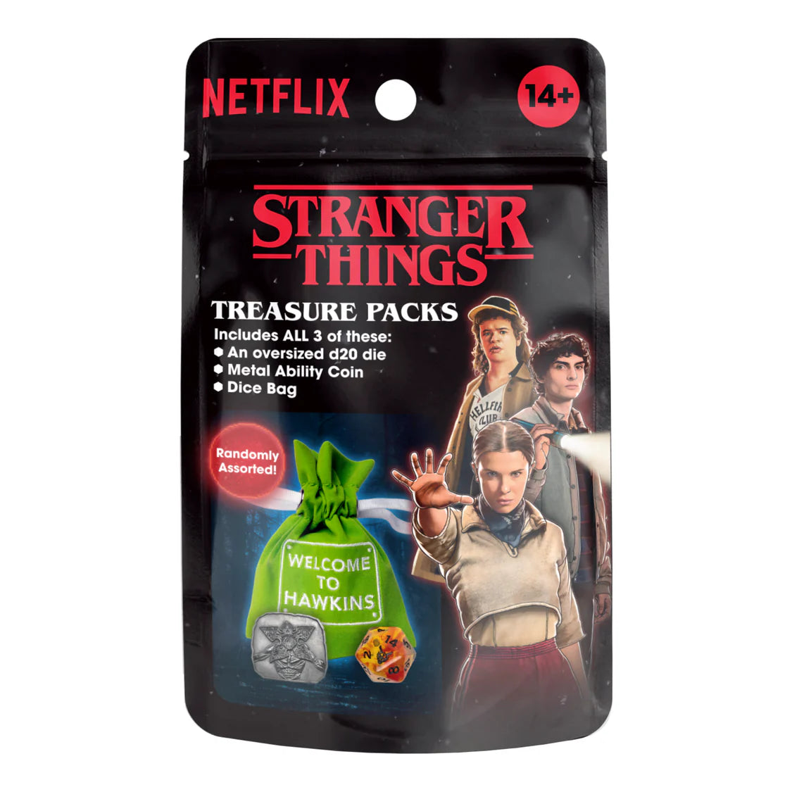 Sirius Dice Stranger Things Treasure Packs