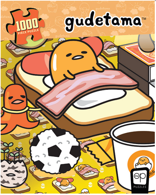 Puzzle: Gudetama - Work from Bed 1000pcs
