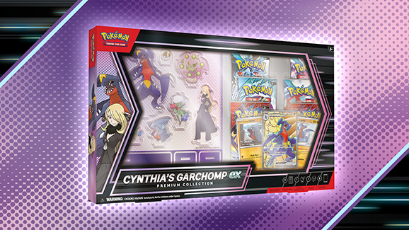 Pokémon Trading Card Game: Cynthia’s Garchomp ex Premium Collection