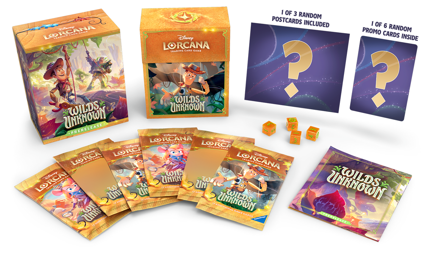 Disney Lorcana TCG - Wilds Unknown Prerelease Pack