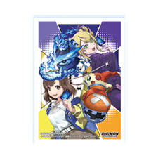 BANDAI Digimon Card Game Official Card Sleeves 2025 Ver.1.0
