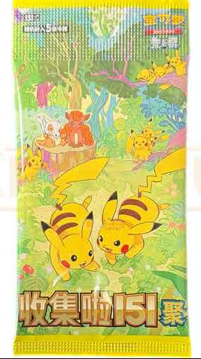 Pokemon -TCG: Chinese 151 Gathering Slim Booster Pack
