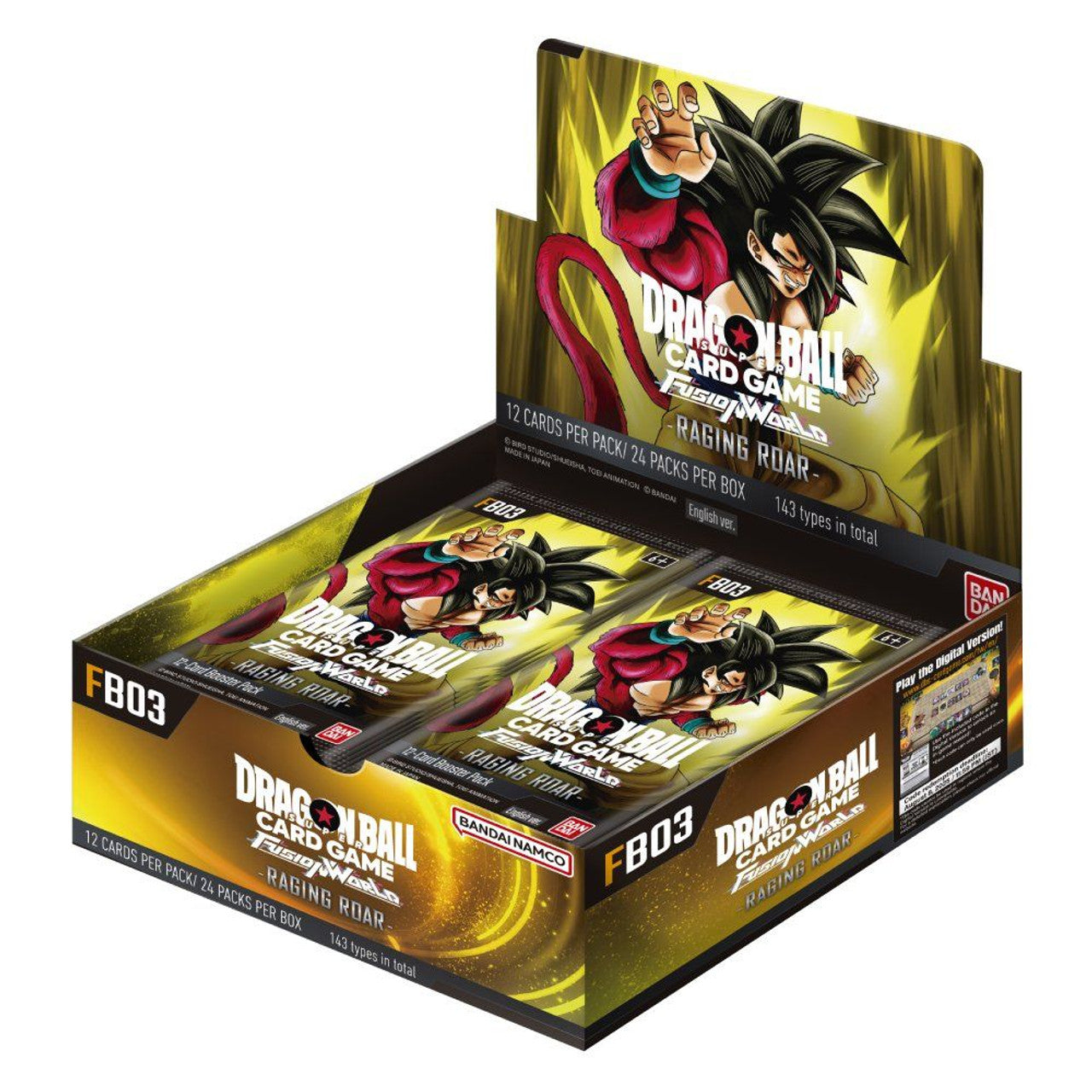 Dragon Ball Super: Fusion World - Raging Roar Booster Box