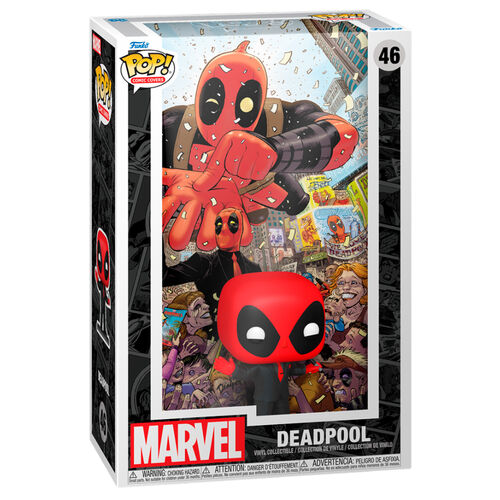 Funko POP! Comic Cover Marvel Deadpool in Black Suit
