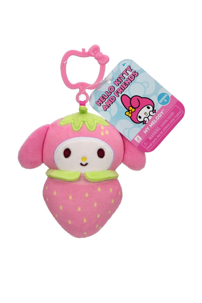 Hello Kitty & Friends 4" Clip-on Plush