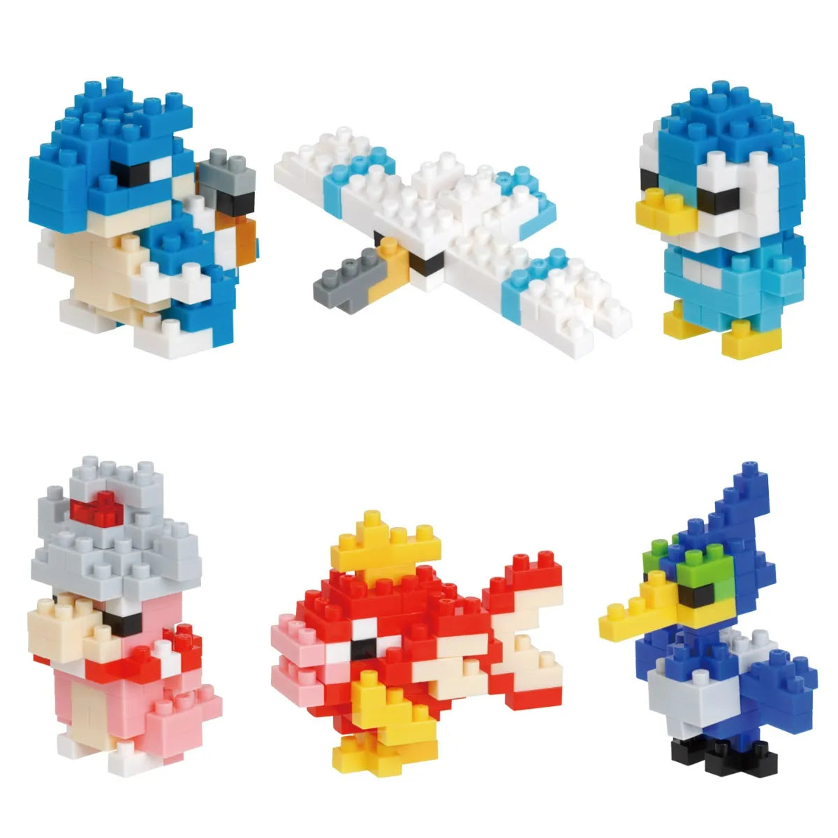 Pokémon Type Water Set 1 "Pokémon", Nanoblock mininano Series