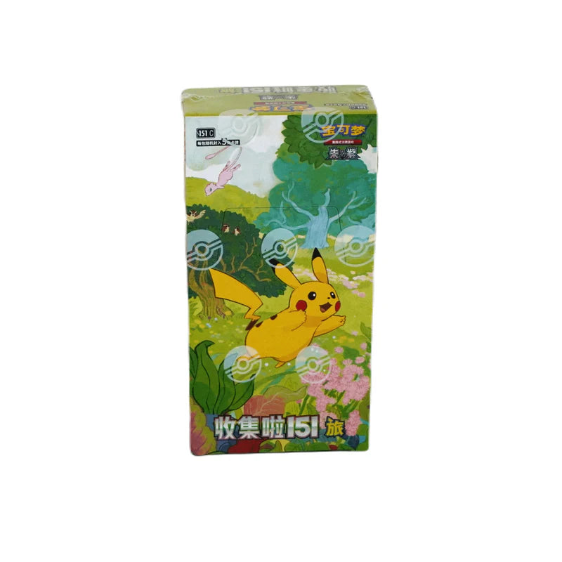 Pokemon -TCG: Chinese 151 Journey Slim Booster Box John's Total Ent. Pokemon -TCG: Chinese 151 Journey Slim Booster Box John's Total Ent.