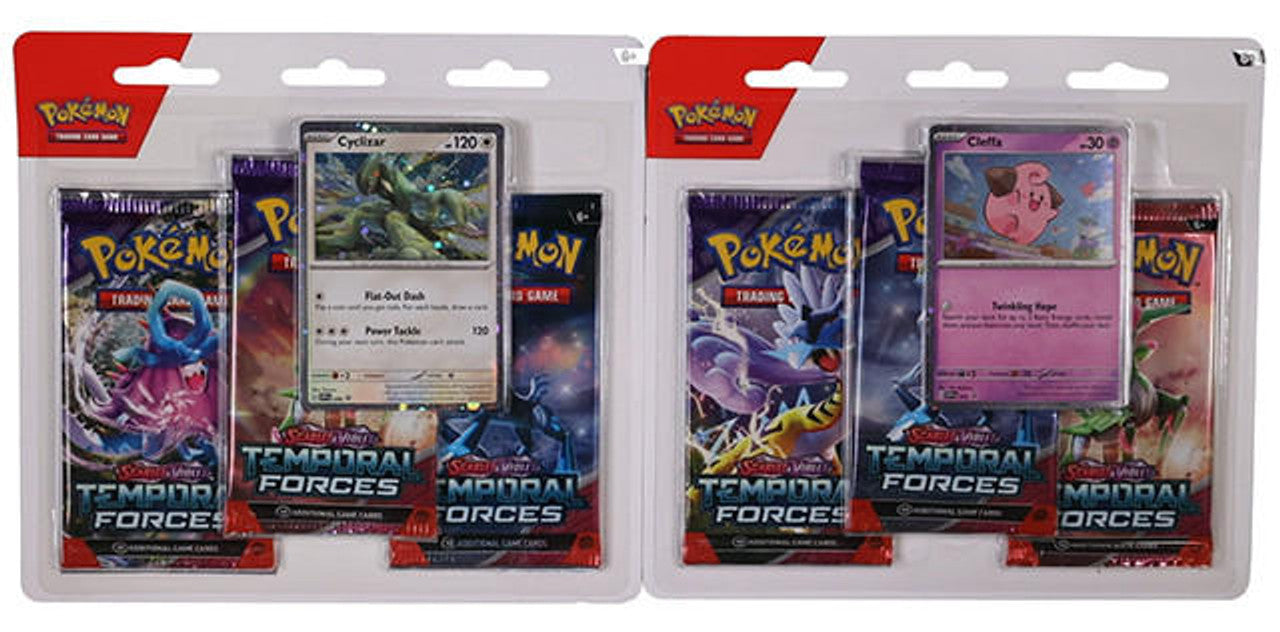 Pokemon - Scarlet & Violet: Temporal Forces 3 Pack Blister