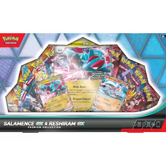 Pokémon Trading Card Game: Salamence EX & Reshiram EX Premium Collection