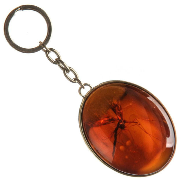 Jurassic Park - Resin Mosquito Keychain
