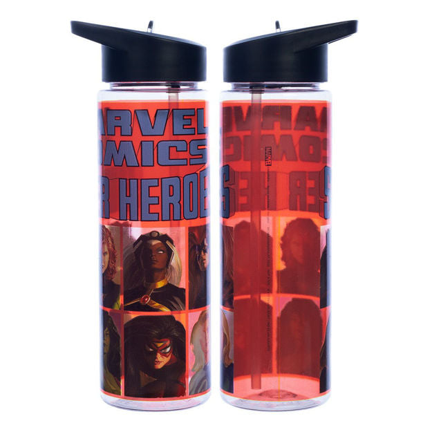 MARVEL - Female Super Hero 24 oz Water Bottle