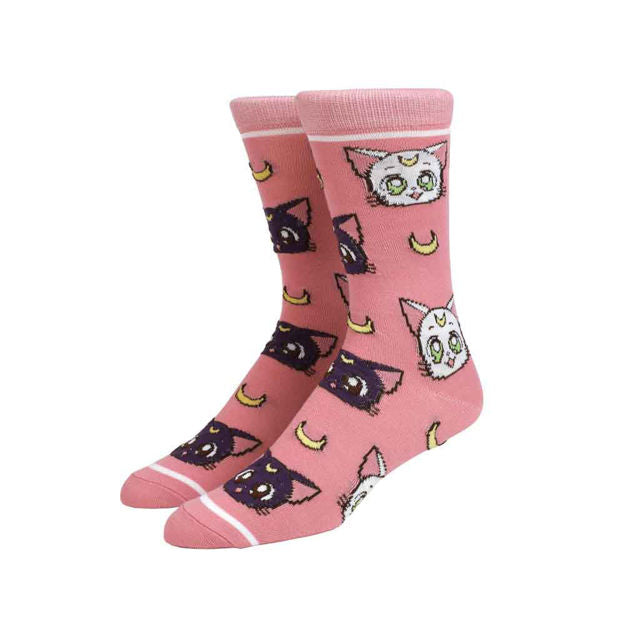 Sailor Moon - Crystal Luna Artemis Crew Socks