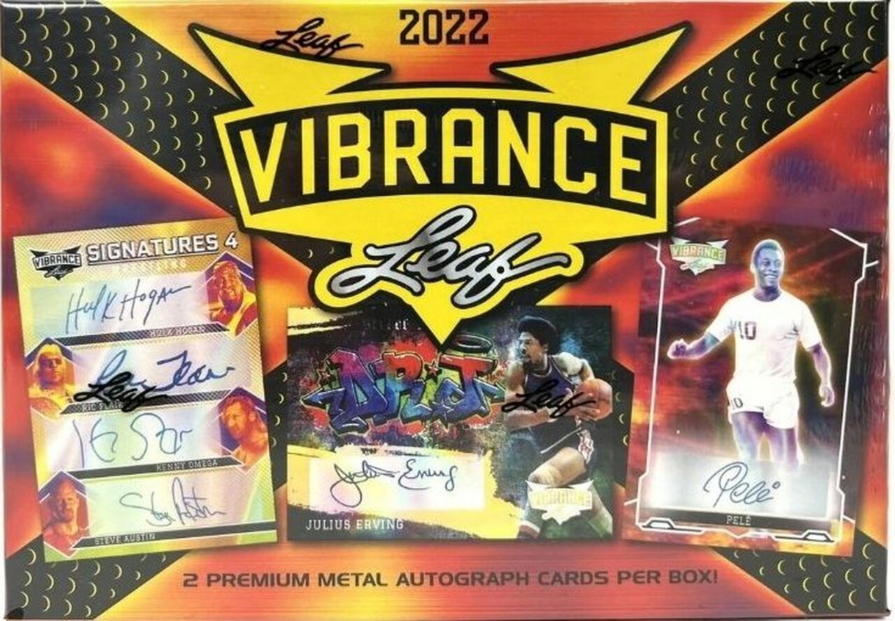 2022 Leaf Autographed Jersey Multi Sport Hobby Box