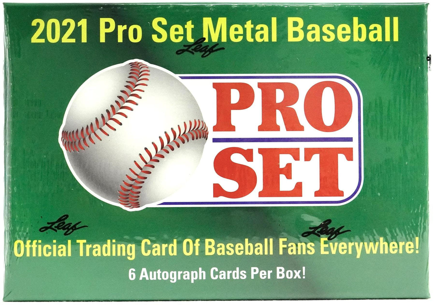2021 Pro Set Metal Baseball Hobby Box