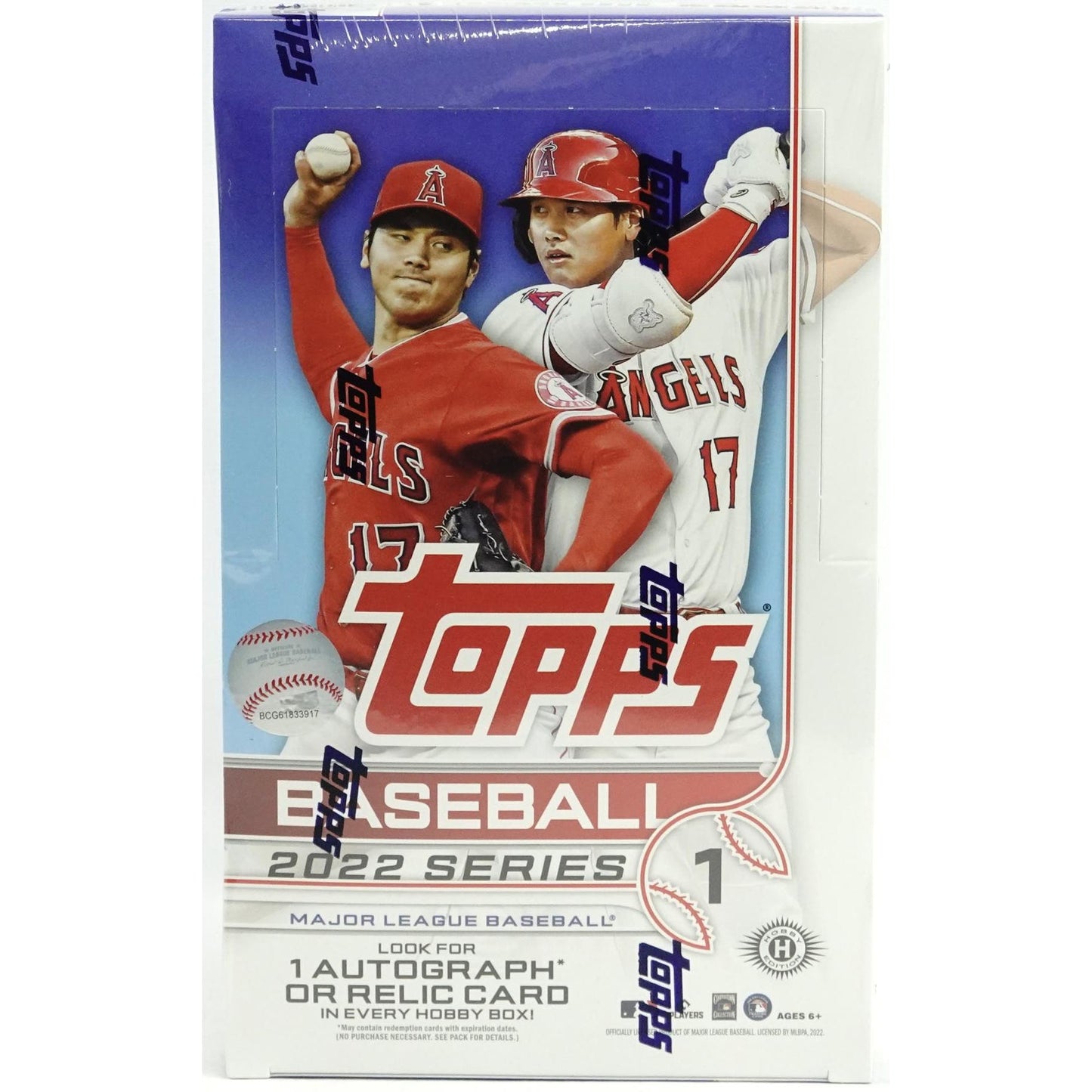 2022 Topps Series 1 Baseball Hobby Box