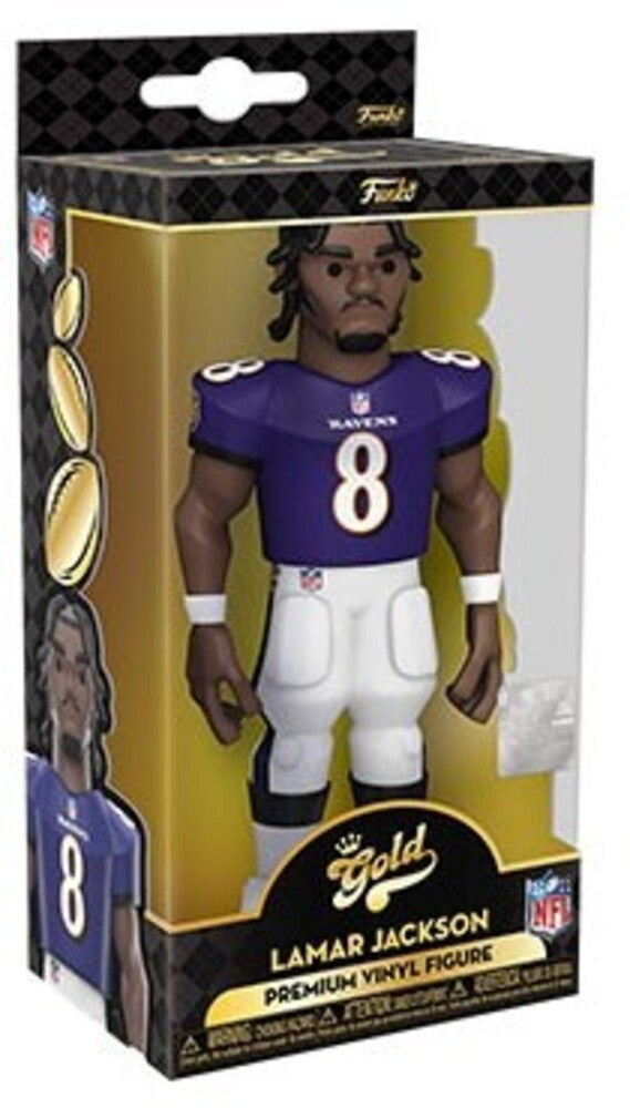 Funko POP! NFL Gold 5": Ravens - Lamar Jackson