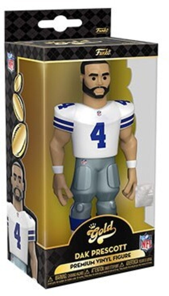 Funko POP! NFL Gold 5": Cowboys - Dak Prescott