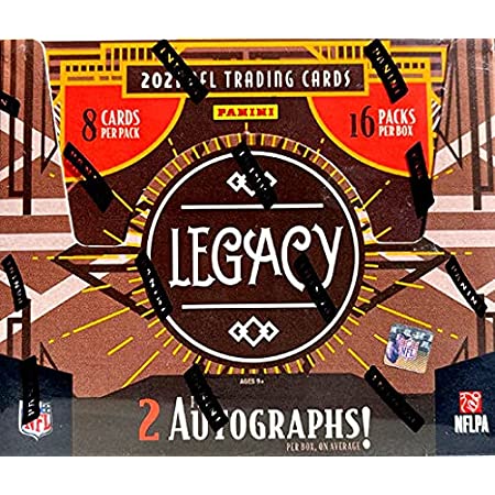 2021 Panini Legacy NFL Football HOBBY box (16 pks/bx)