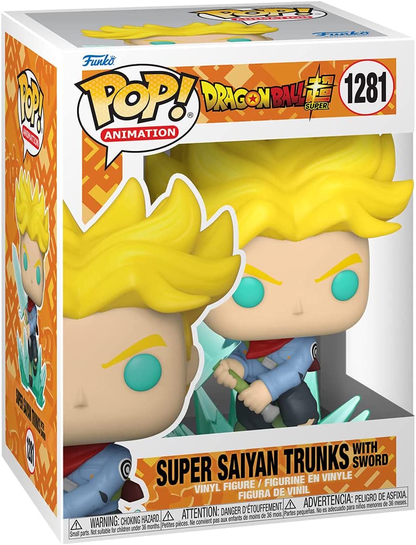Funko POP Animation - Dragon Ball Super: Super Saiyan Trunks with Sword