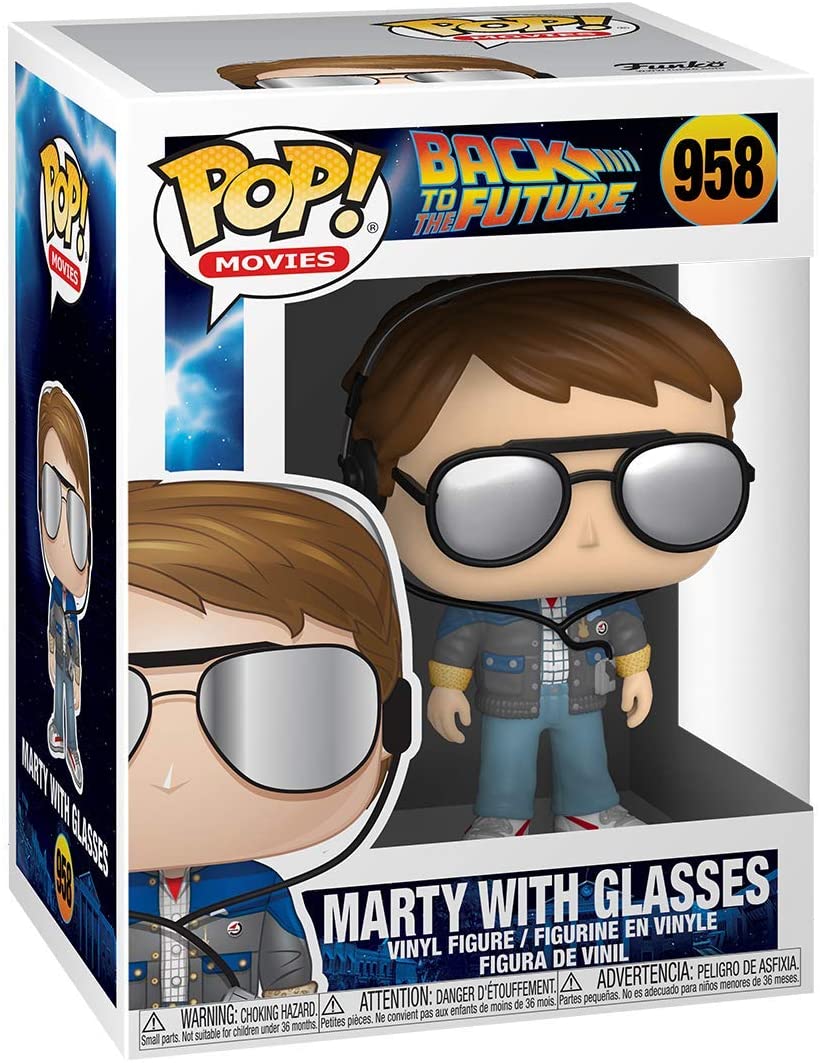 Funko Pop! Movies: Back to The Future - Marty with Glasses