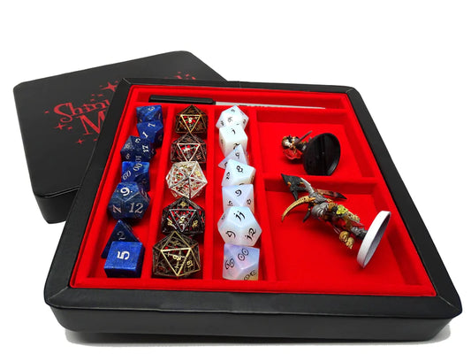 Adventure Box - Shiny Sparkly Math Rocks - Red Design