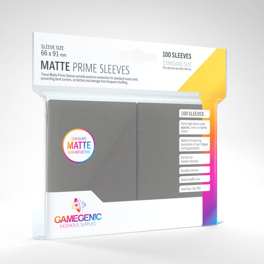 GAMEGENIC - Matte Prime Sleeves (100 ct)