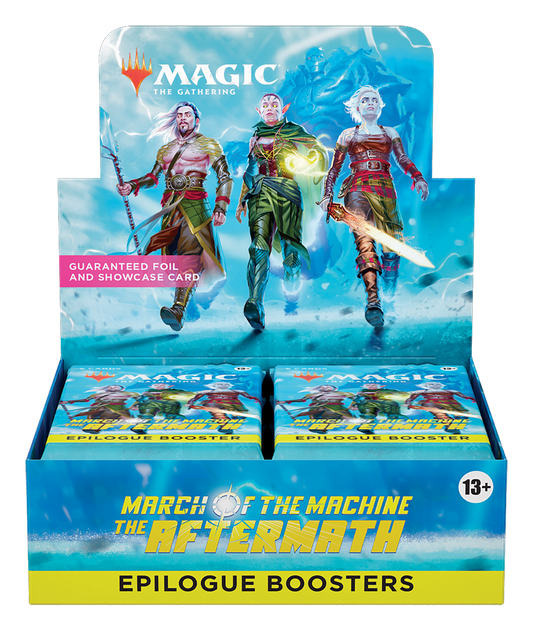 Magic the Gathering - The March of the Machine: The Aftermath Epilogue Booster Display